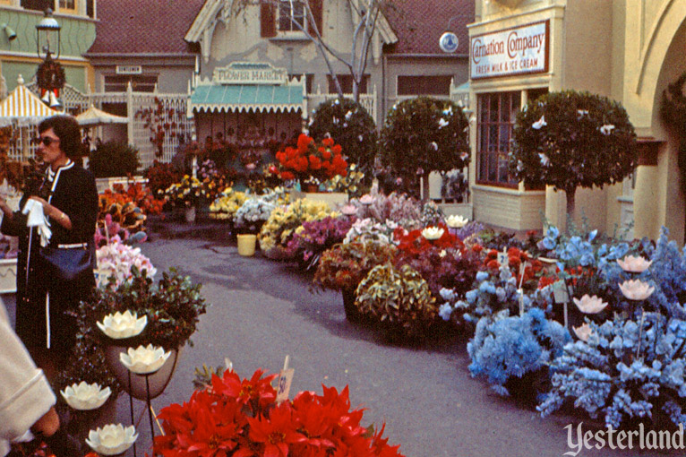 Main Street Flower Market at Disneyland