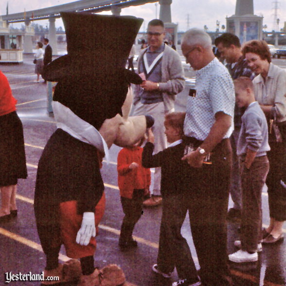 Mickey Mouse and Minnie Mouse at Disneyland, 1961