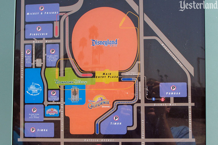 Parking Lots at the Disneyland Resort, 2007