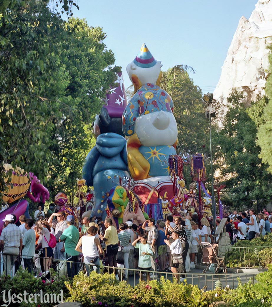 Party Gras Parade at Disneyland