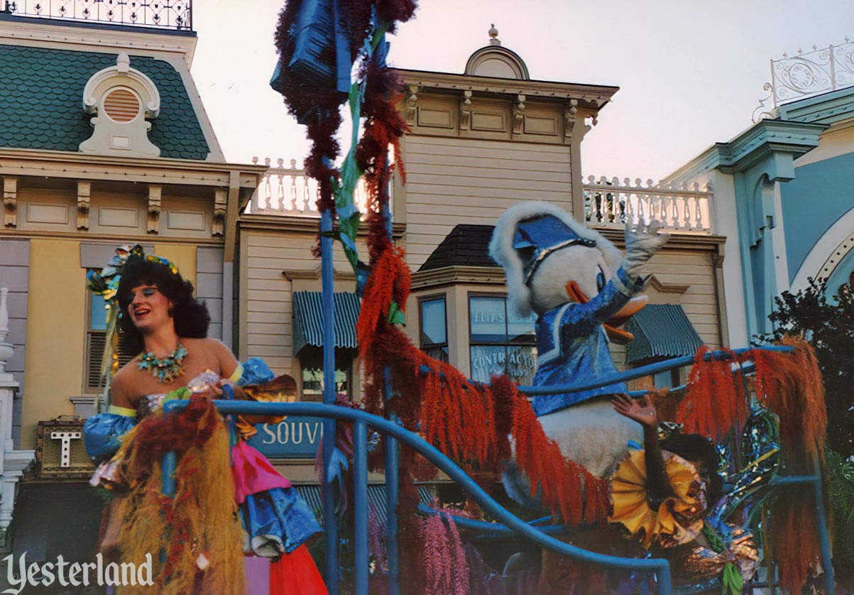 Party Gras Parade at Disneyland