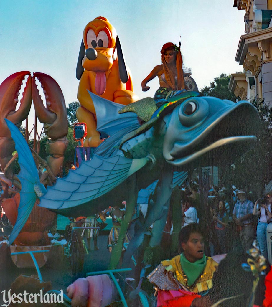 Party Gras Parade at Disneyland