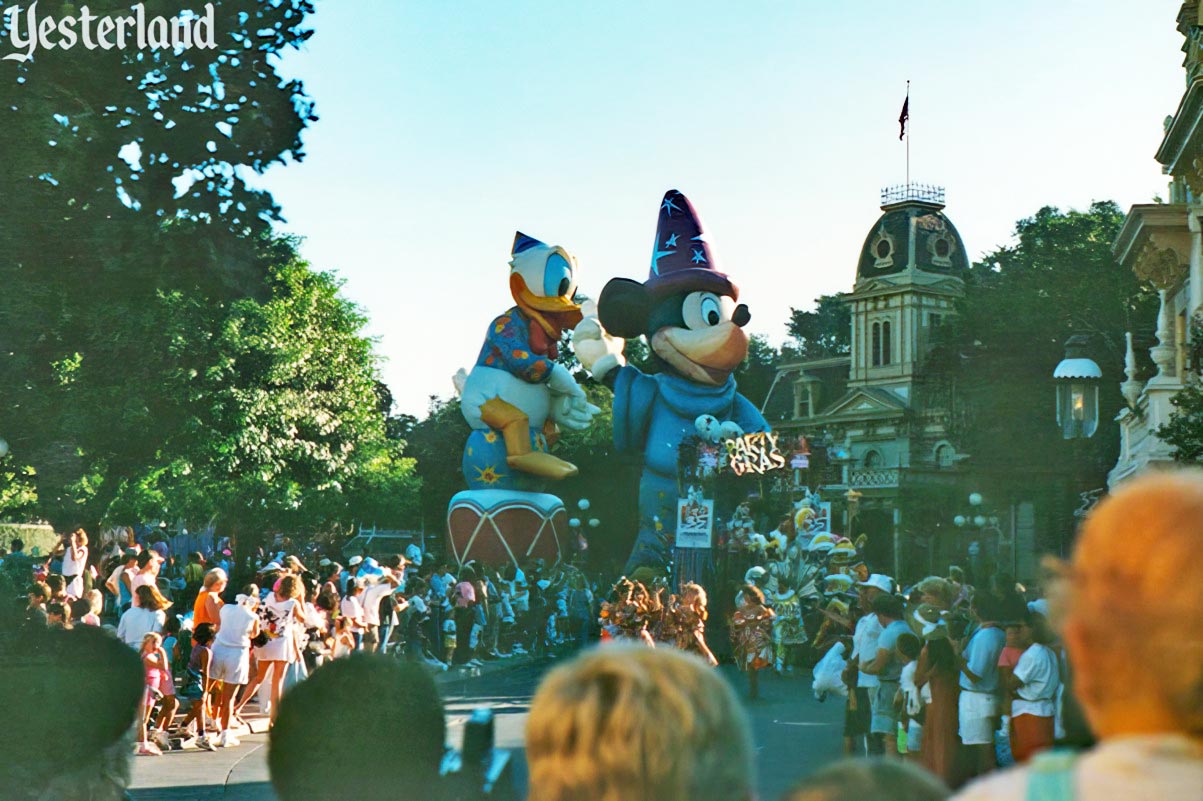 Party Gras Parade at Disneyland