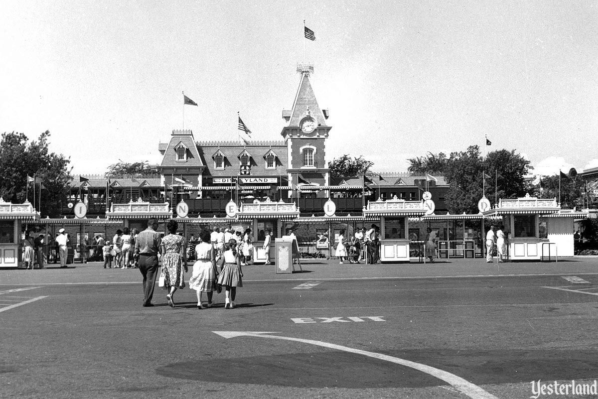 Ticket Booths at Disneyland