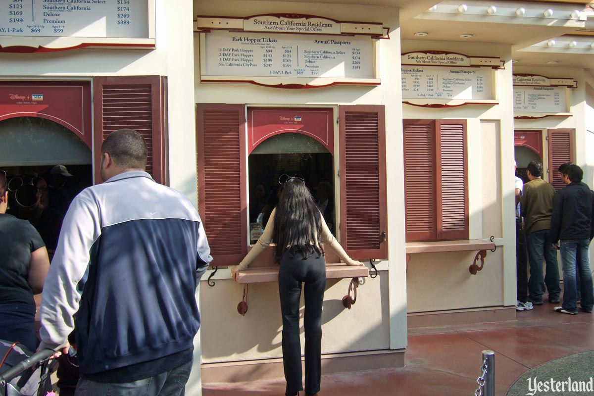 Ticket Booths at Disneyland