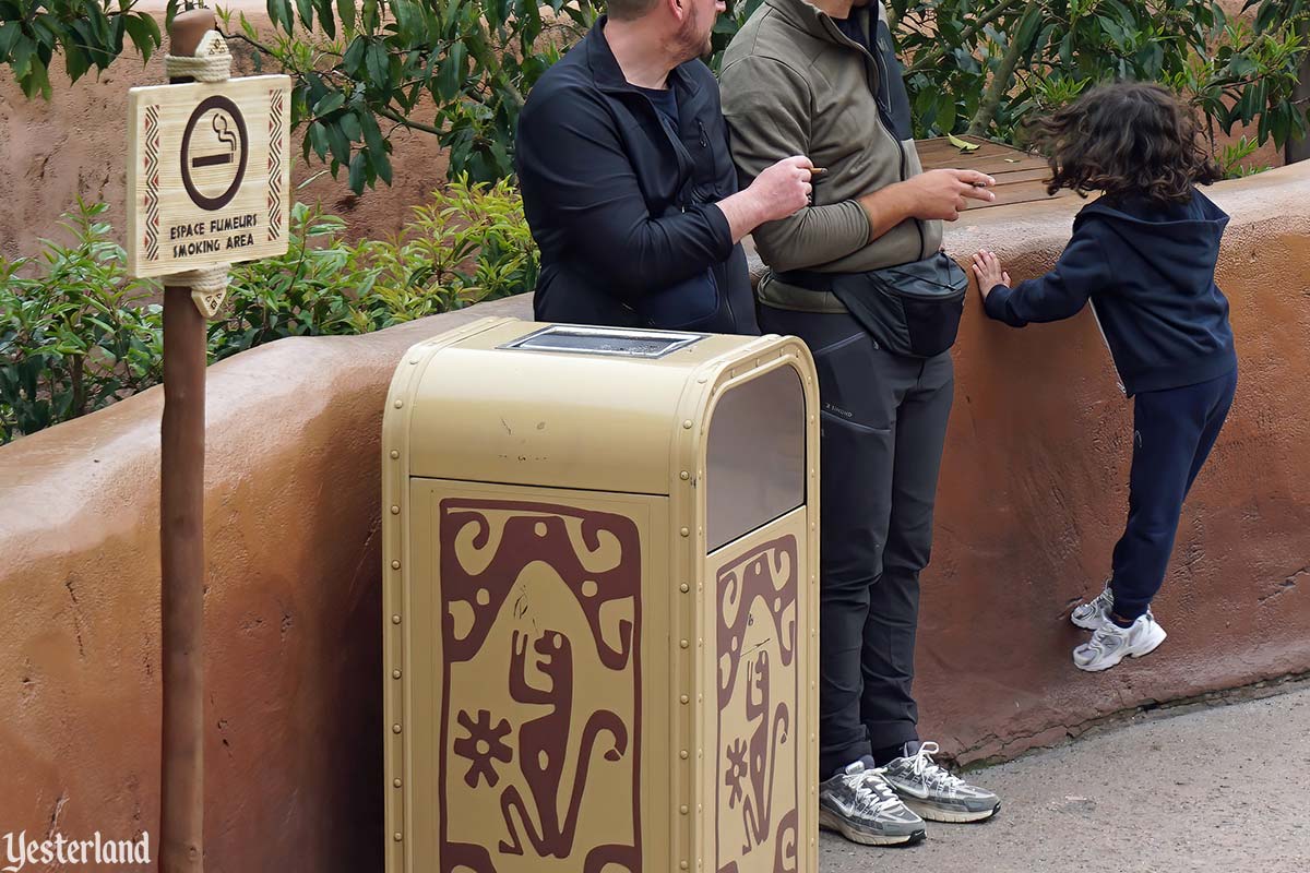 Smoking at Disneyland Paris