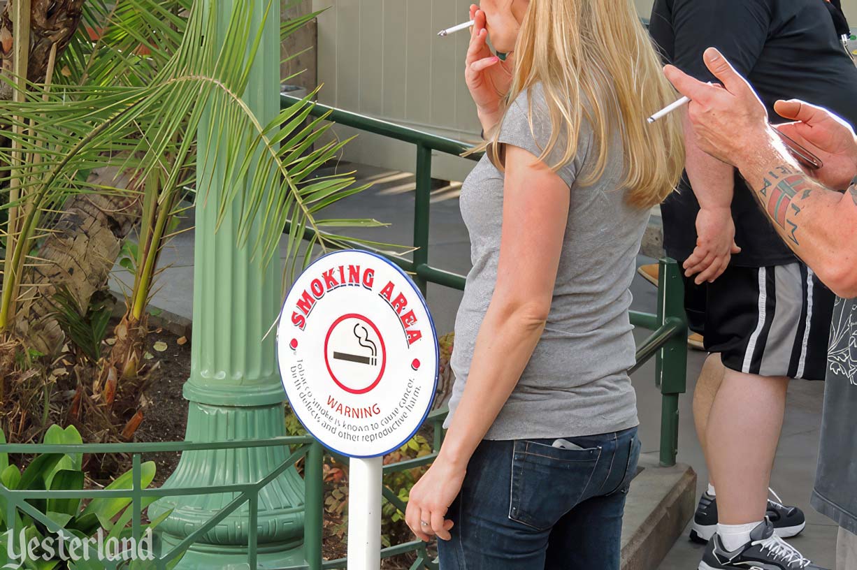 Smoking at Paradise Pier, Disney’s California Adventure