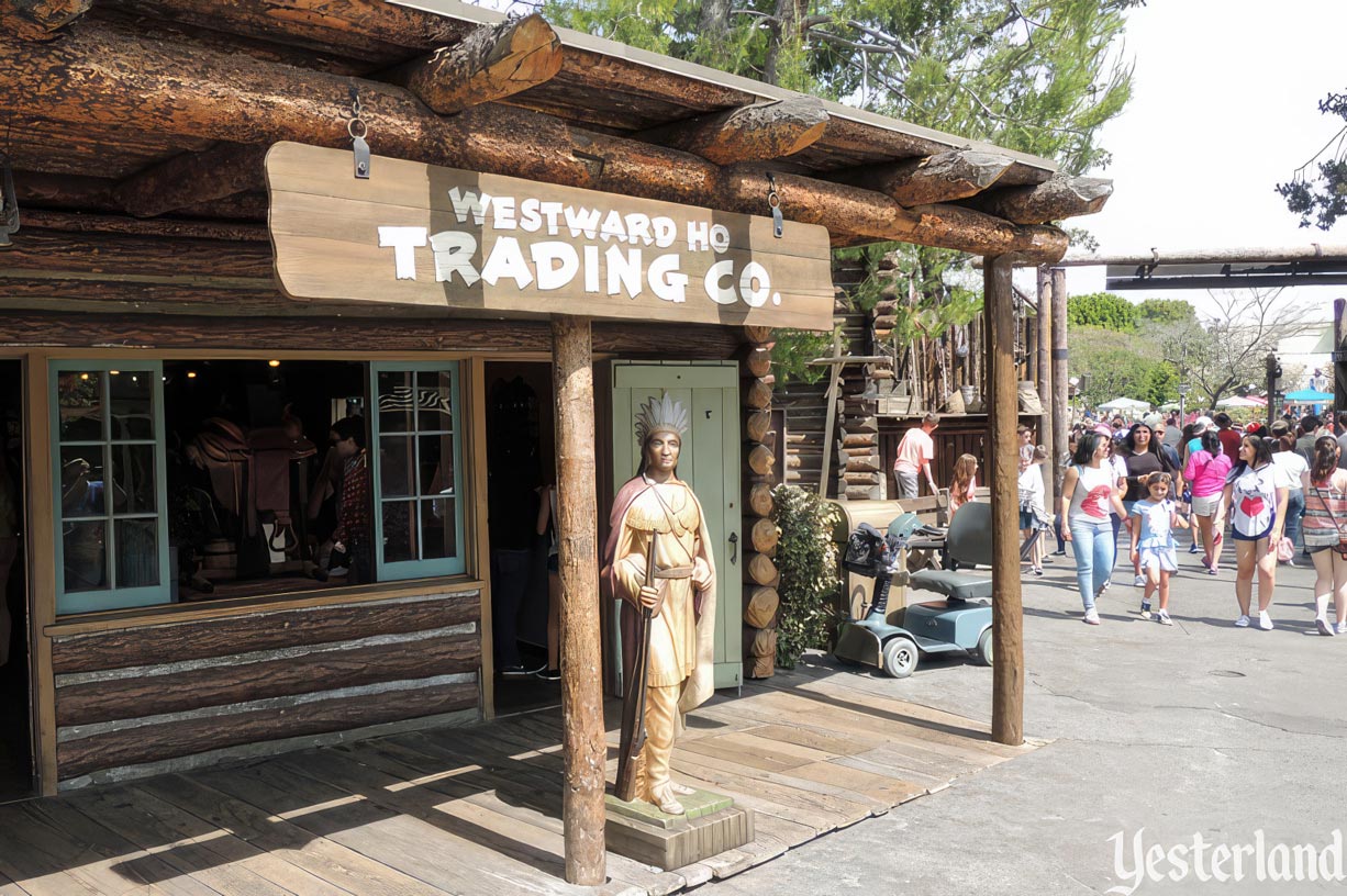 Cigar Store Indian, Frontierland, Disneyland