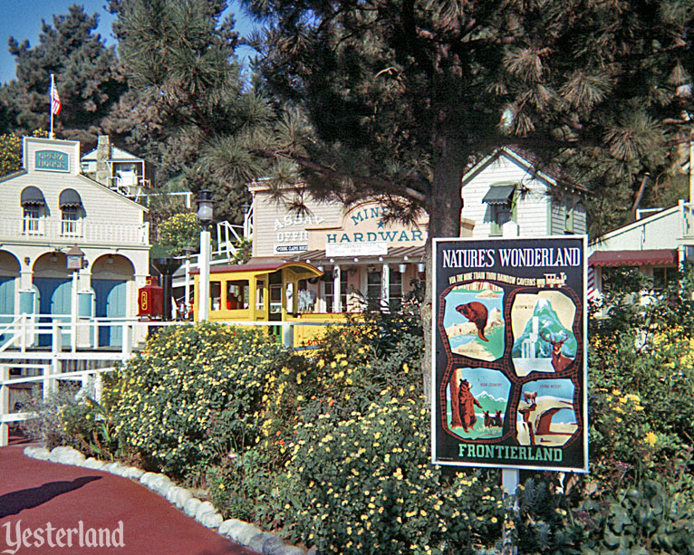 Disneyland in 1964 at Yesterland