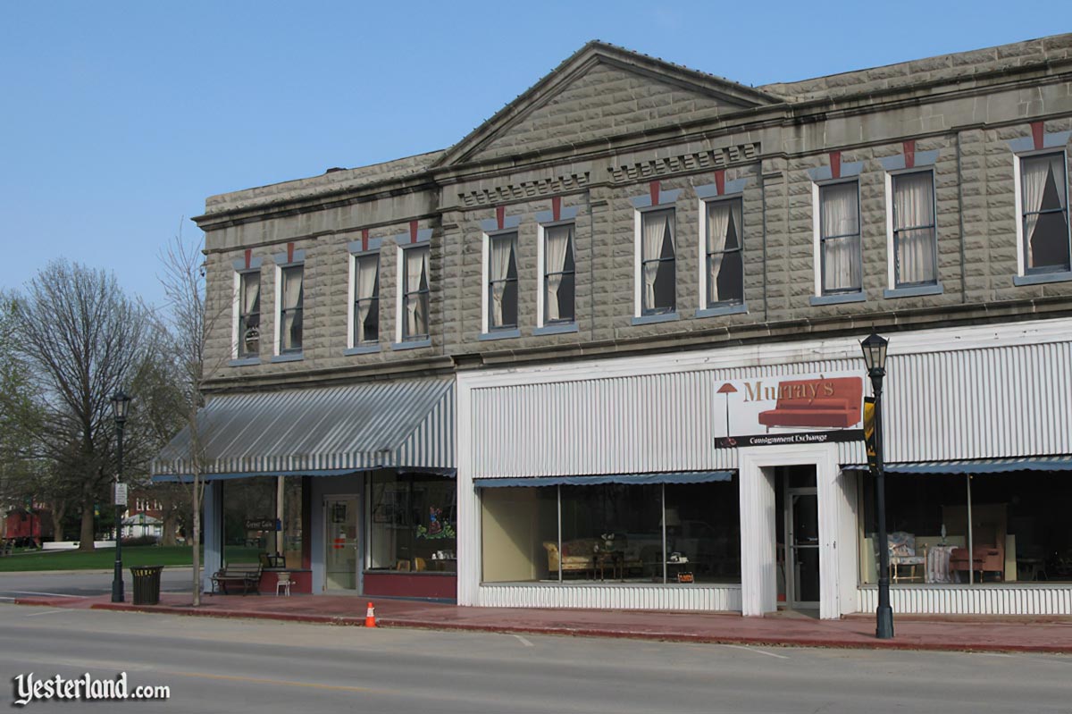 Former Allen Hotel in Marceline, Missouri