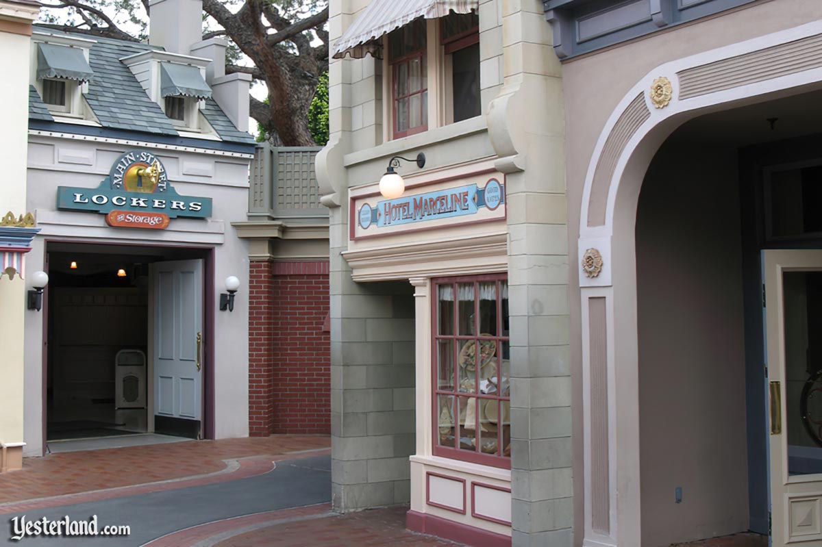 Hotel Marceline location at Disneyland