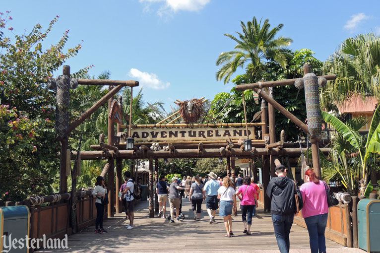 Bridge to Adventureland, Magic Kingdom, 2016