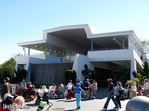 former Skyway station in Tomorrowland