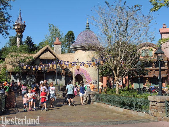 former Skyway station in Fantasyland