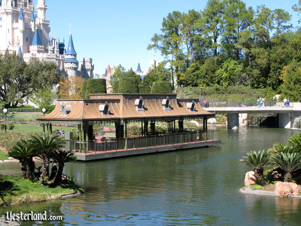 former Plaza Swan Boats dock