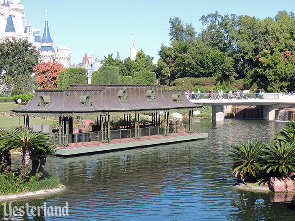 former Plaza Swan Boats dock