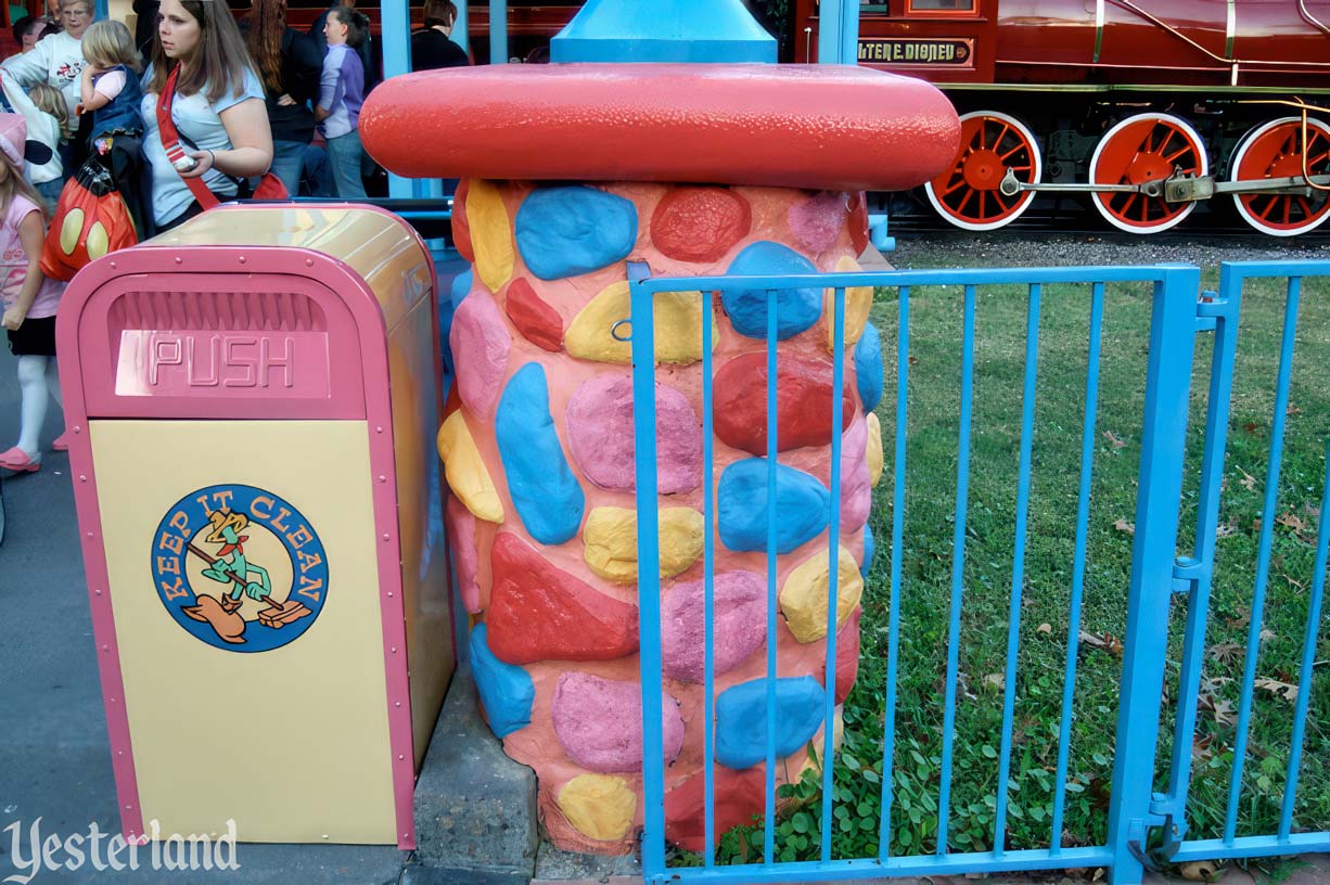 Mickey's Toontown Fair Train Station at Magic Kingdom Park