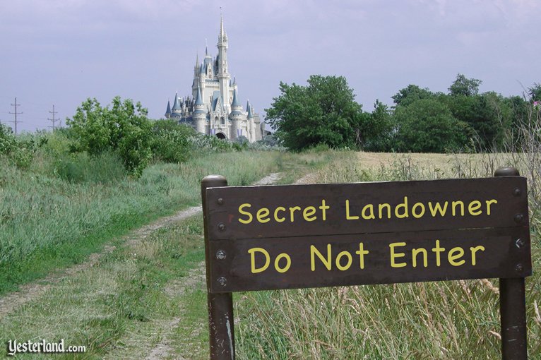 Photoshopped picture of grassland with castle