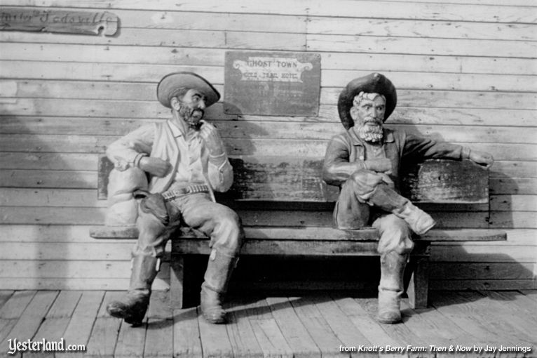 Knott’s Berry Farm, Handsome Brady and Whiskey Bill, built in 1947