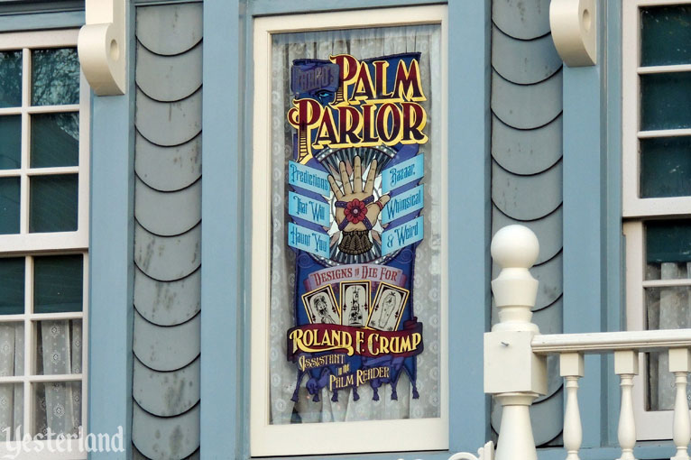 Rolly Crump's window on Main Street, U.S.A.