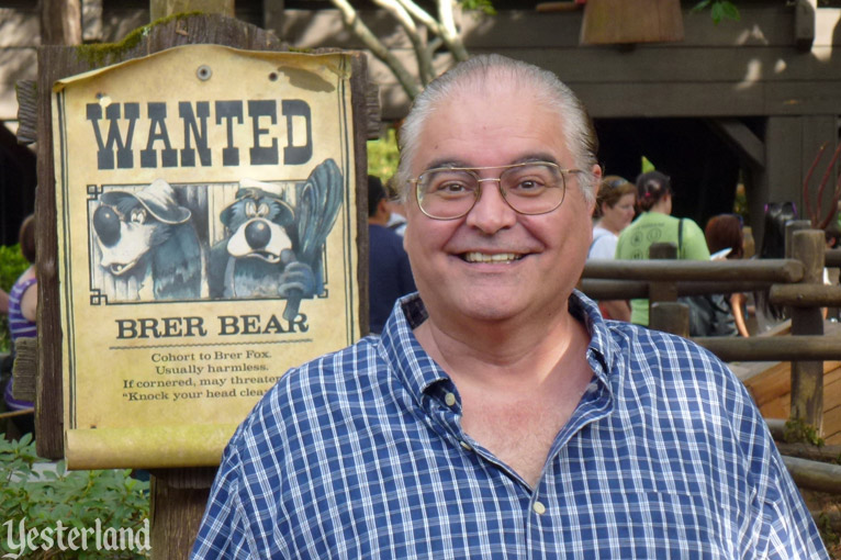 Author Jim Korkis at Magic Kingdom Park