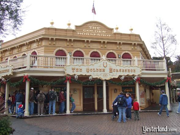 Vintage Disneyland Christmas Photo at Yesterland