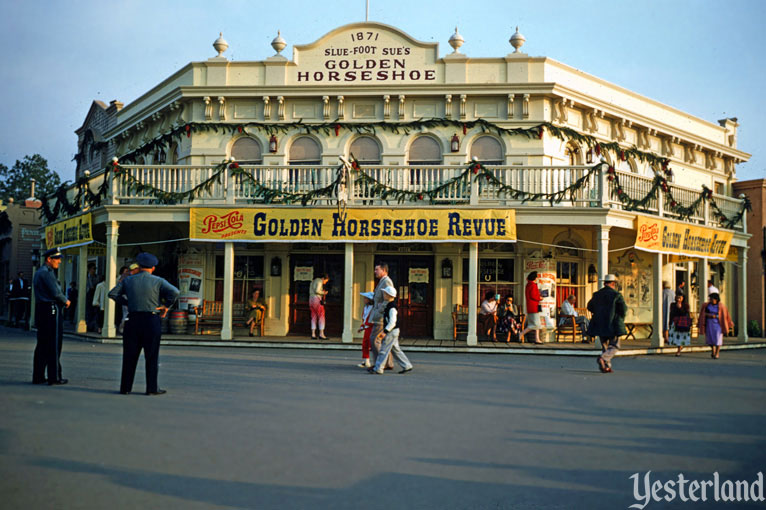 Vintage Disneyland Christmas Photo at Yesterland