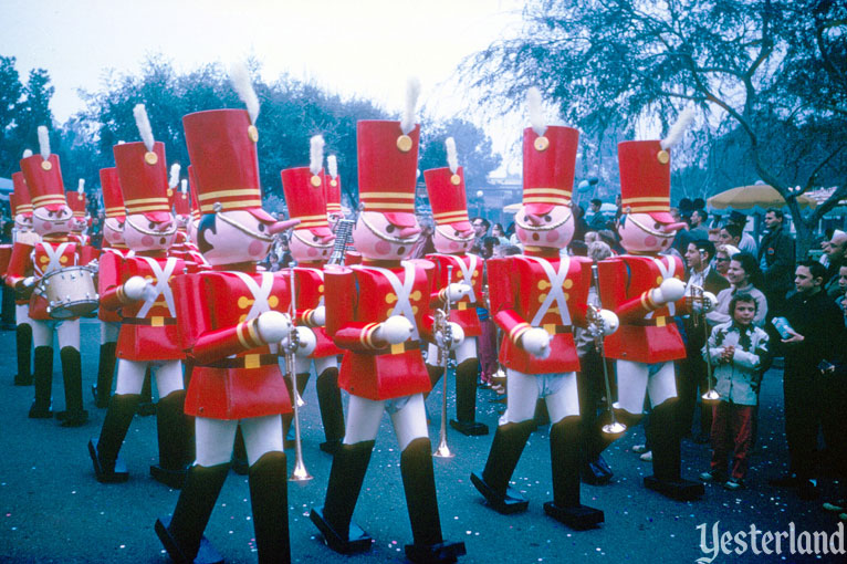 Vintage Disneyland Christmas Photo at Yesterland