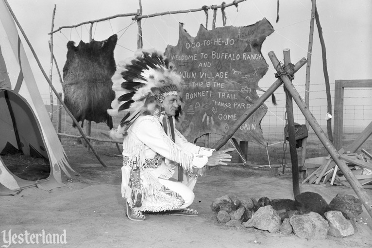 Newport Harbor Buffalo Ranch, photo by Robert Geivet, 1954, courtesy of the Old Orange County Courthouse Museum / Orange County Archives