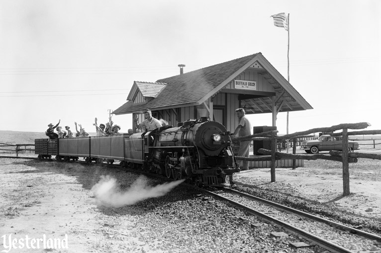 Newport Harbor Buffalo Ranch, photo by Robert Geivet, 1955, courtesy of the Old Orange County Courthouse Museum / Orange County Archives