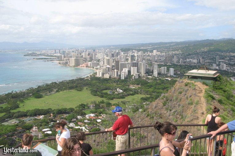 View from the top of Diamond Head