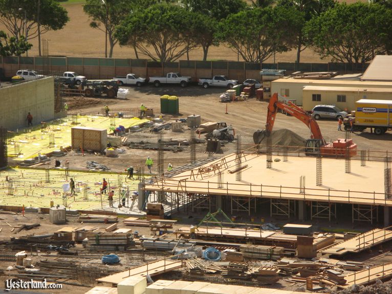 Disney resort construction at Ko Olina, Hawai‘i, July 31, 2009