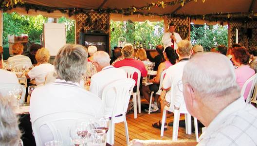 Photo of wine seminar at The Terrace