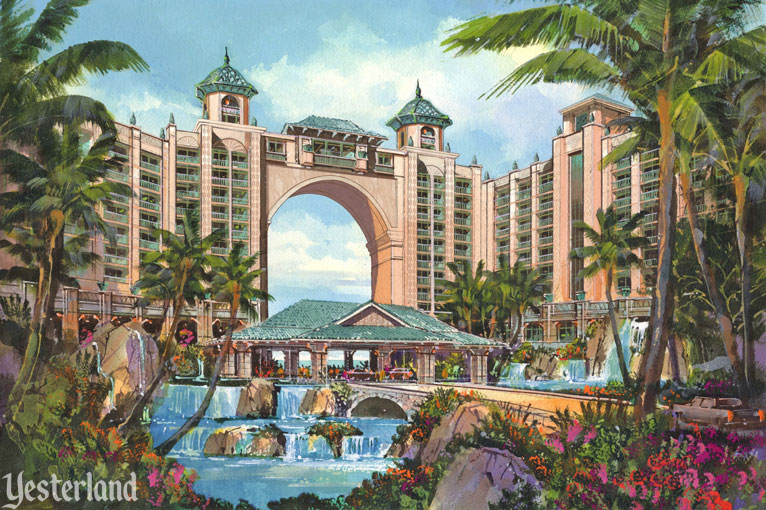 Yesterland: rendering of Atlantis at Ko Olina