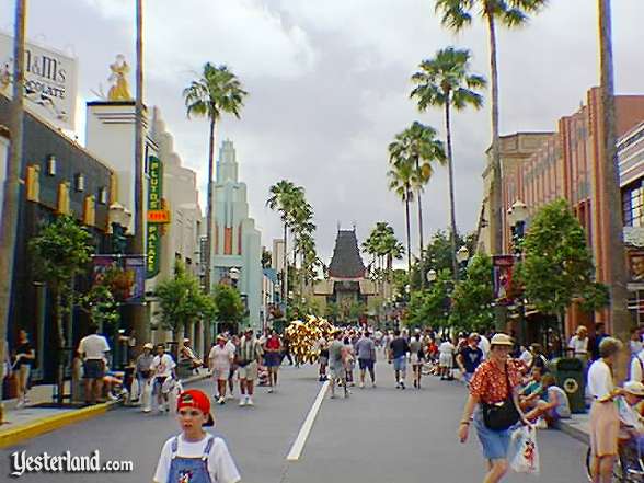 Disney’s Hollywood Boulevard, leading to the most famous movie theater in the world