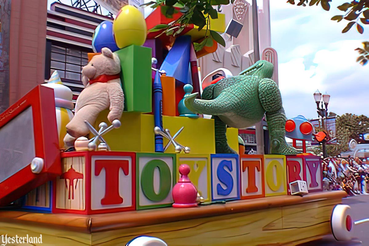 Toy Story Parade at Disney-MGM Studios (now Disney’s Hollywood Studios)