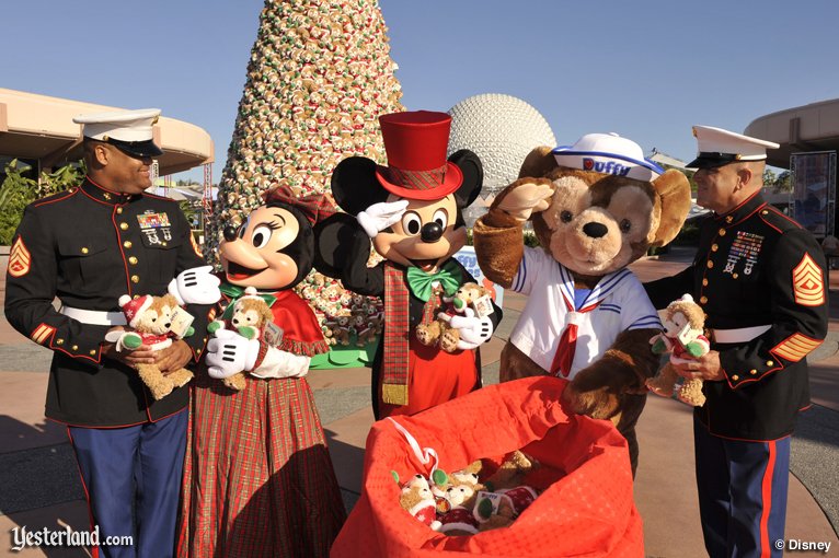 Toys for Tots 2010 at Walt Disney World (image © Disney)