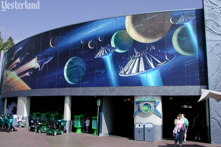 1998 Tomorrowland Mural at Disneyland