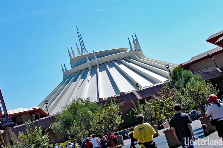 1998 Tomorrowland Mural at Disneyland