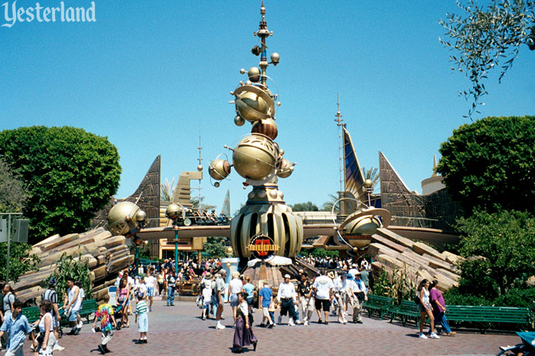 1998 Tomorrowland Mural at Disneyland