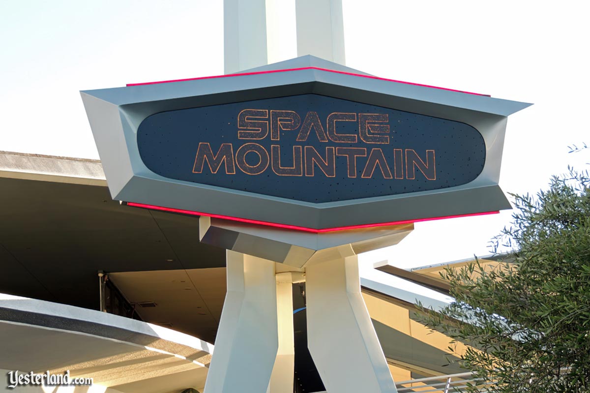 Space Mountain at Disneyland