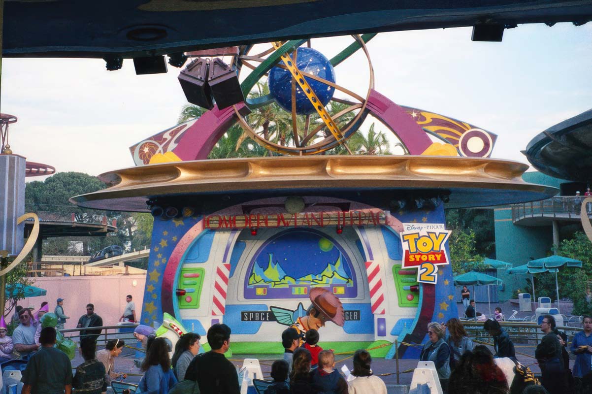 Toy Story 2 show at Tomorrowland Terrace, Disneyland