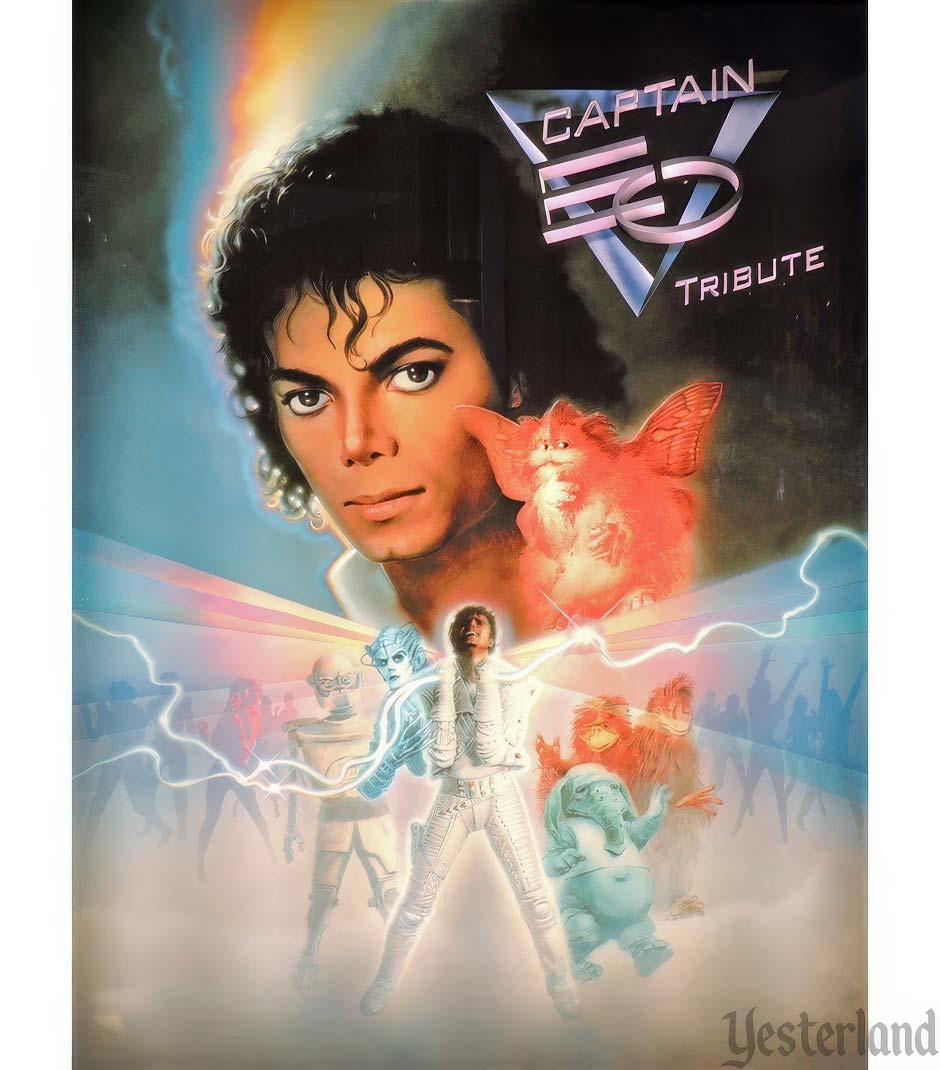 Captain EO Tribute poster