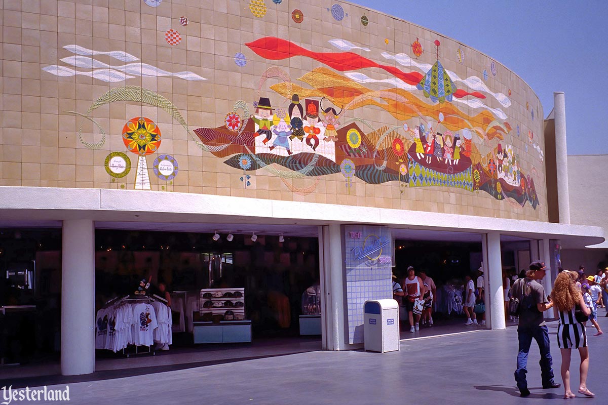 Mary Blair murals at Disneyland