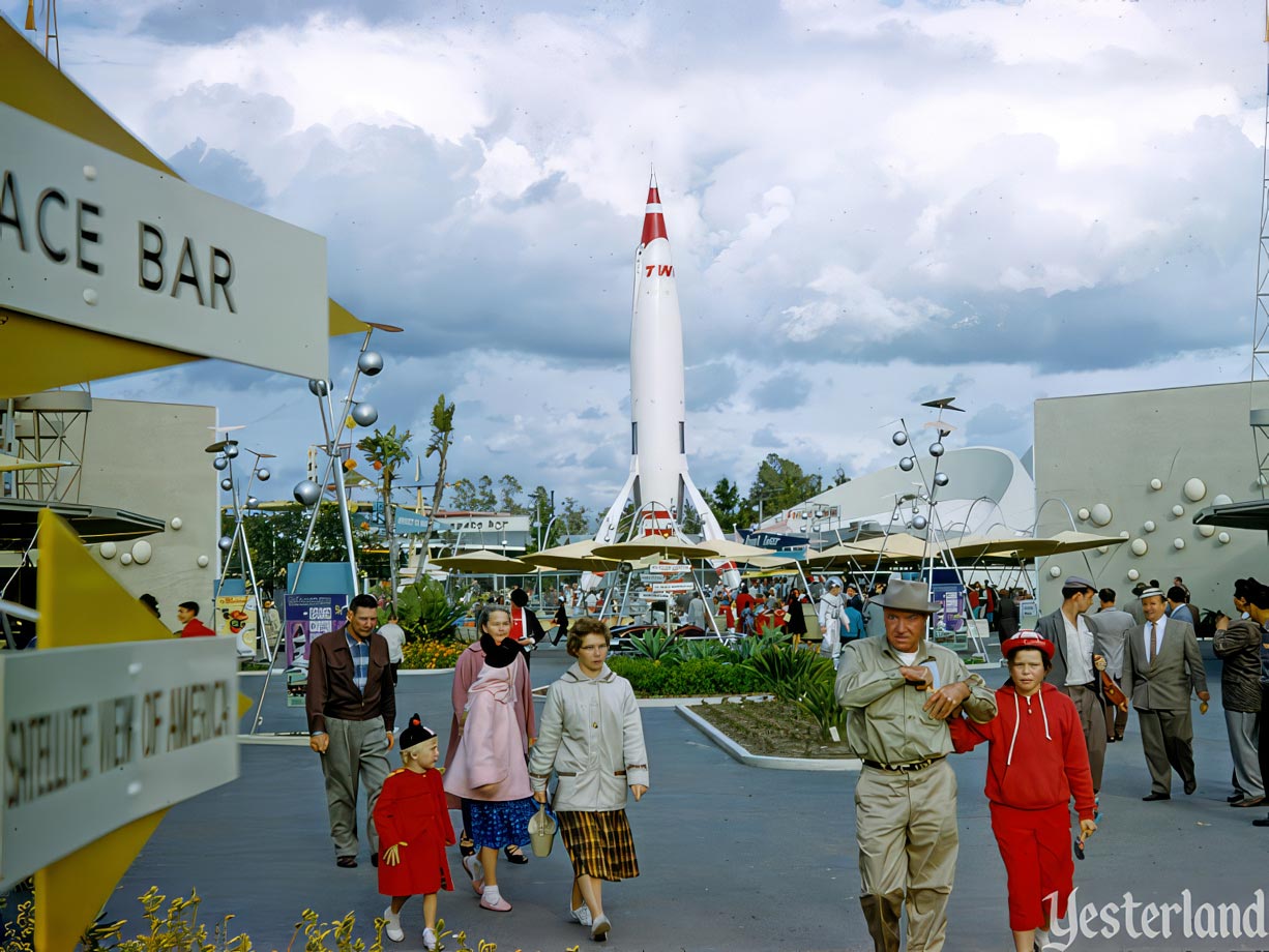 Rocket to the Moon at Disneyland