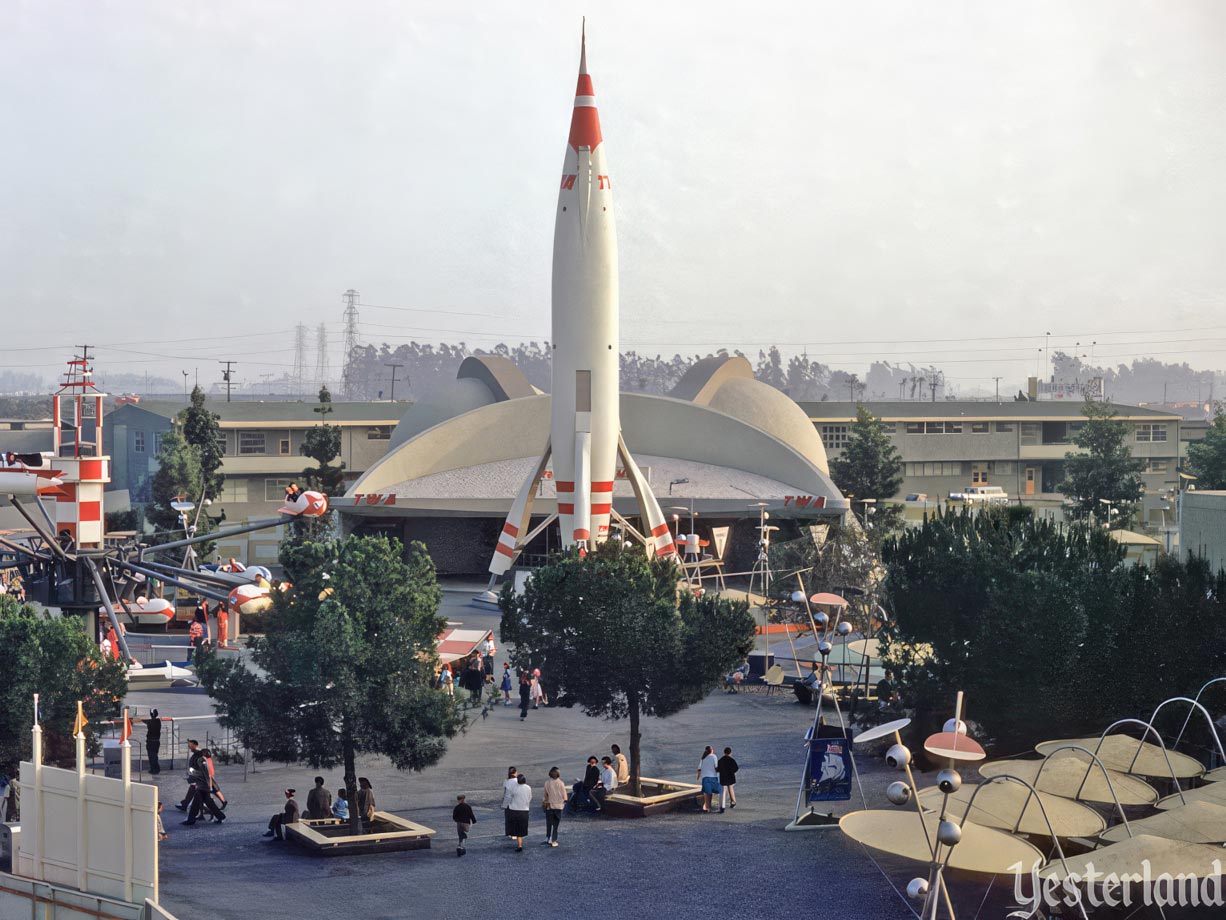 Rocket to the Moon at Disneyland