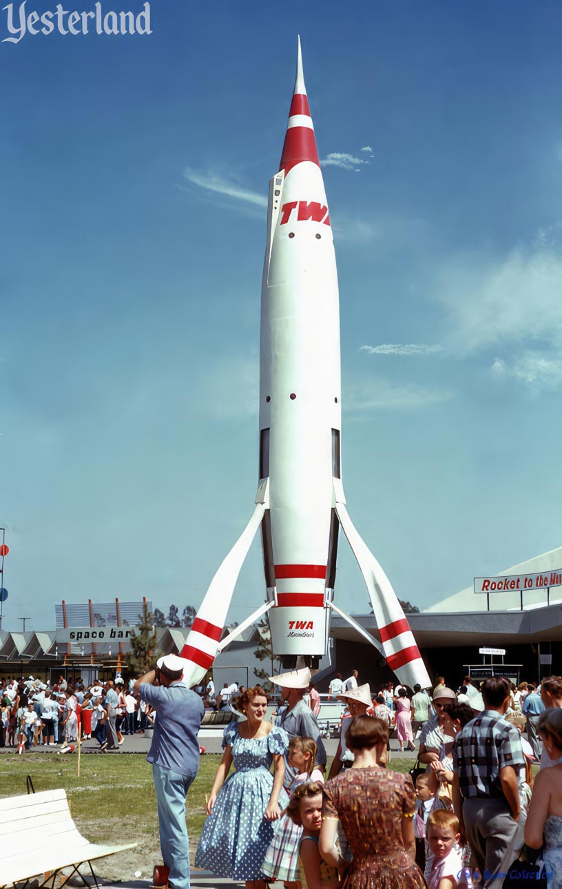 Rocket to the Moon at Disneyland