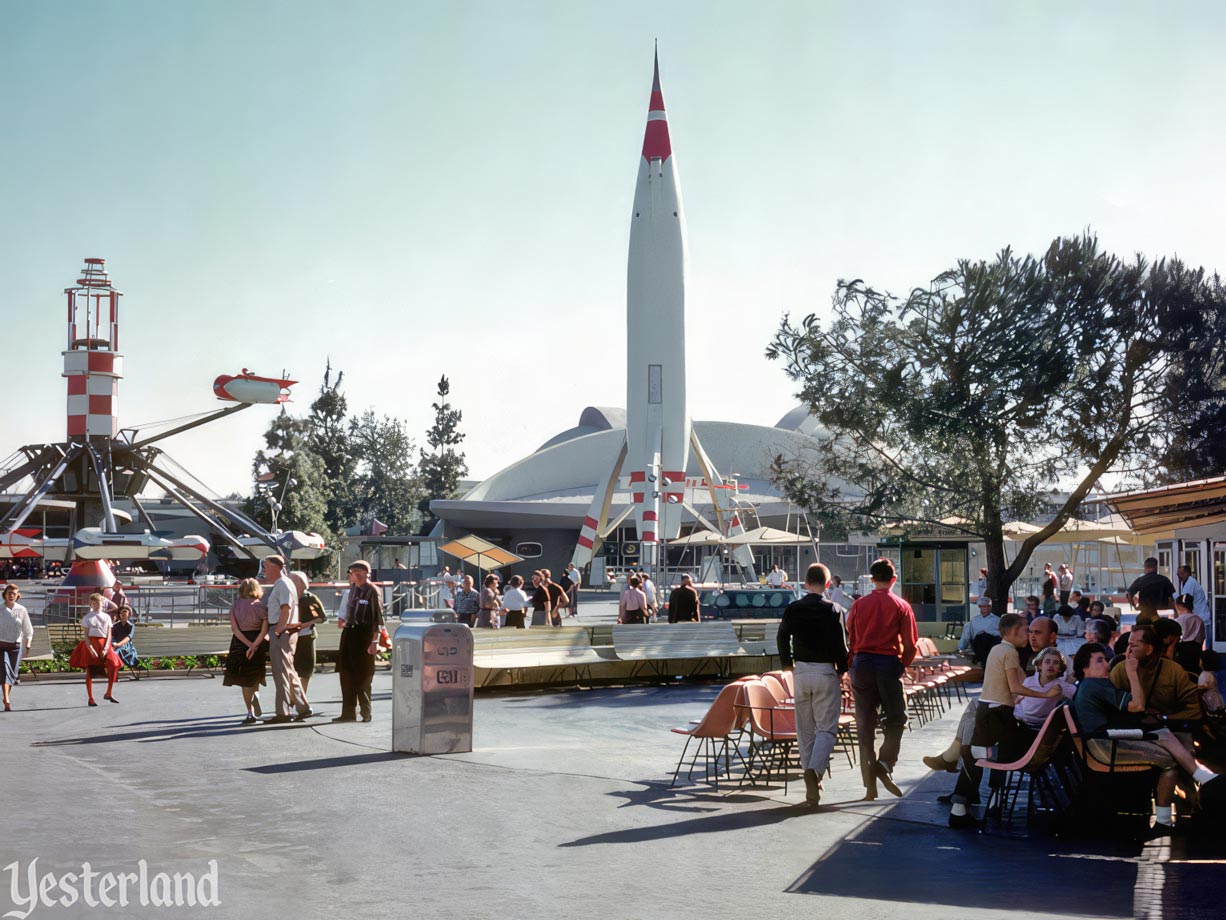 Rocket to the Moon at Disneyland