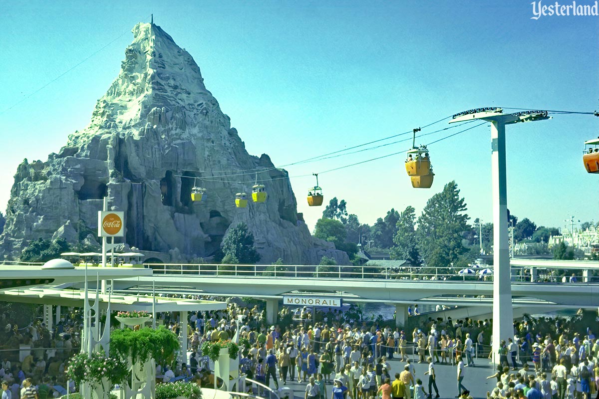 Skyway to Fantasyland at Disneyland