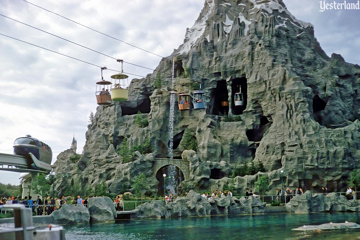 Skyway to Fantasyland at Disneyland